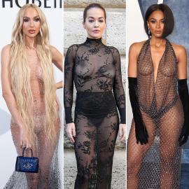 ~Sheer~ Wonders! Stars Rocking Hottest Trend of See-Through Looks