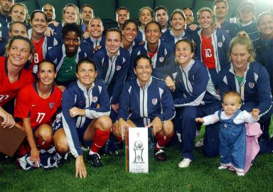 U.S. Women’s National Soccer Team Receives ESPYs Award for Courage