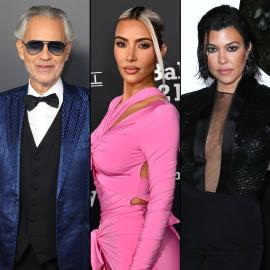 Andrea Bocelli Reacts to Kim's Claims Kourtney Stole 'Wedding Performer'