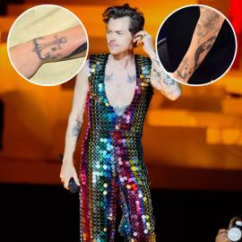 A Rose! ‘Olivia’! See Photos of Harry Style’s Most Meaningful Tattoos