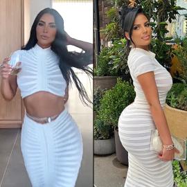 Kim Kardashian, Kanye West's Ex Chaney Jones Nearly Match at July 4th Party