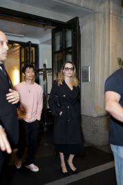 Pax Jolie-Pitt Joins His Mom Angelina for Dinner in New York City