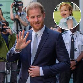 Princess Lilibet Held in Prince Harry's Arms in Rare New Photo