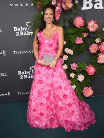 Channel Jessica Alba’s Pink Summer Style in a Similar Puff-Sleeve Top