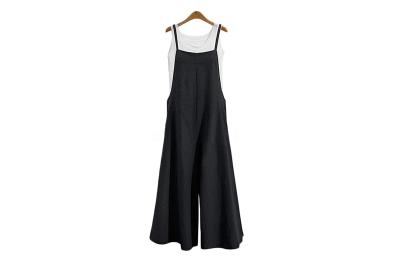 These Wide-Leg Cotton Overalls Are the Wardrobe Staple You've Been Looking For