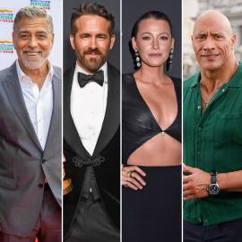 George Clooney and More Stars Match the Rock’s $1 Million SAG Donation
