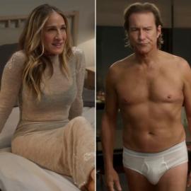 How Aidan's Tighty-Whities and Carrie's Dress Pay Homage to 'SATC' Romance