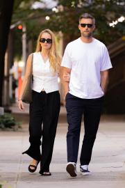 Jennifer Lawrence and Husband Cooke Coordinate Outfits on NYC Date