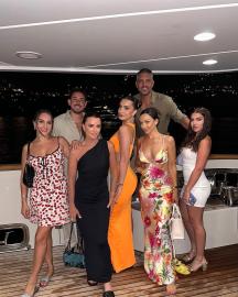 Kyle Richards Parties in Positano With Ex Mauricio and Their Daughters