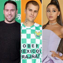 Scooter Braun Source Insists He's Still Working With Justin and Ariana