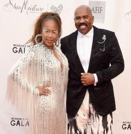 Steve Harvey and Wife Marjorie Clap Back at Rumor She Cheated on Him