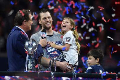 Tom Brady Laughs After Being Spotted in Full Dad Mode at Blackpink Concert