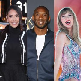 Vanessa Bryant Sports Kobe Bryant, Taylor Swift Jacket for ‘Eras Tour’