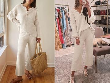 Don’t Start Fall Without This Slouchy Loungewear Set 