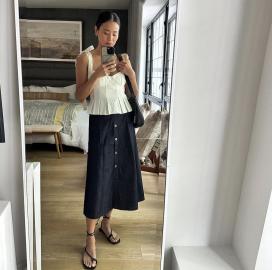 Jamie Chung’s Peplum Top Is Sold Out — But This Amazon Pick Is in Stock