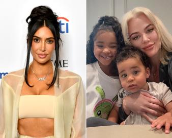 Kim Gushes That Khloe's Kids Look Just Like Tristan and Rob in New Pic