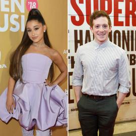 Ariana Grande and Ethan Slater Lock Arms in First Sighting Amid Divorces