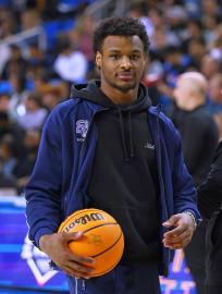 Bronny James Misses 1st USC Basketball Practice Since Cardiac Arrest