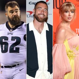 Jason Kelce Says Travis Is 'Going Above and Beyond' With Taylor Swift