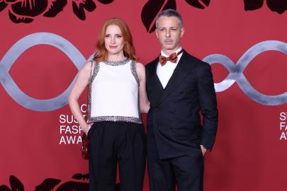 Jessica Chastain and Jeremy Strong Are a Vibe During Hotel Dance Party