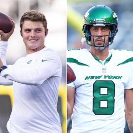 Jets Backup Quarterback Zach Wilson Sees Aaron Rodgers as a 'Big Bro'