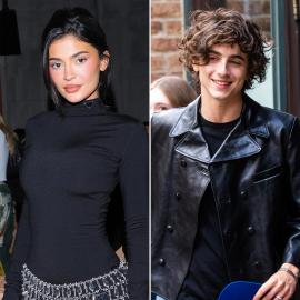 Kylie Jenner Wears a Ring While Holding Hands With Timothee Chalamet