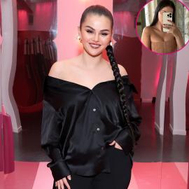 Selena Gomez Wins the Corset Trend in Sexy Mirror Selfie