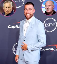 Travis Kelce Laughs Off Bill Belichick, Andy Reid's Taylor Swift Comments