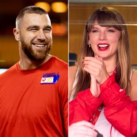 Travis Kelce Calls Taylor Swift 'Ballsy' for Going to His Game
