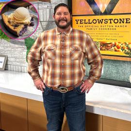 ‘Yellowstone’ Chef Gator Guilbeau Shares His Blueberry Cobbler Recipe