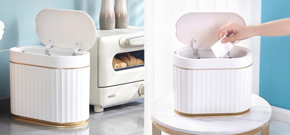 Desk a Mess? Clean Up Fast With This Chic, Mini Garbage Can (30% Off)