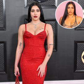 Lourdes Leon Wears Barely There Sheer Dress at Victoria's Secret NY Show