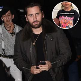 Scott Disick Slammed for Son Reign Wearing Bikini-Clad Khloe T-Shirt