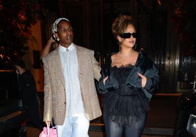 Rihanna Is a Gothic Ballerina as She Celebrates ASAP Rocky’s Birthday in NYC