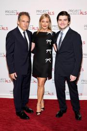 Ben Stiller and Christine Taylor Attend Project ALS Gala With Son Quinlin