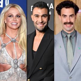 Britney Spears’ Ex Sam Asghari Says He Wants to Sleep With Borat