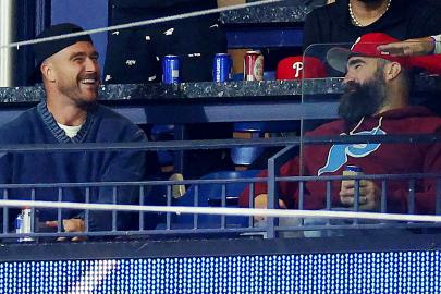 Travis Kelce Hits Phillies Game Without Taylor Swift After NYC Weekend