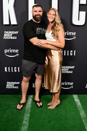 Jason Kelce's Wife Kylie Kelce Drives Herself to His Football Games