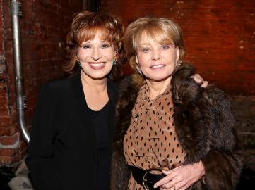 Joy Behar Jokes that Barbara Walters Had a 'Porn' Smile