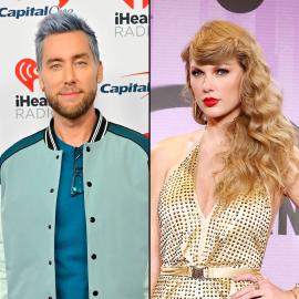 Lance Bass Holds Up ‘Not Taylor Swift’ Sign at NFL Game in Los Angeles