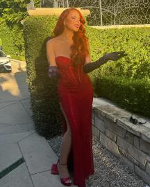 Mariah Carey Is the Real-Life Jessica Rabbit in Sultry Halloween Costume