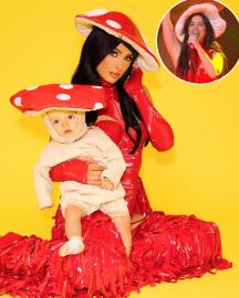 Paris Hilton Has a Ton of Fungi in Katy Perry-Inspired Halloween Outfit