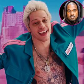 Pete Davidson Subtly References Kanye West Feud During 'SNL' Parody Song