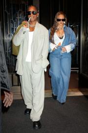 Rihanna Rocks Double Denim Like Only She Can During ASAP Rocky Date Night