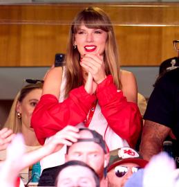 Taylor Swift Is the Cutest Fan for Travis Kelce at Chiefs Games [Photos]