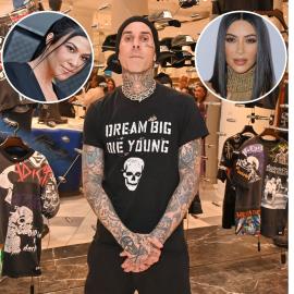 Travis Barker Denies Past Kim K Crush Fueled Kourtney and Kim's Feud