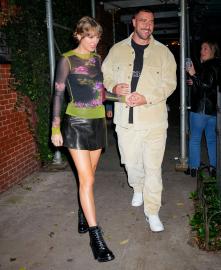 Travis Kelce Beams on Another Cozy Date Night With Taylor Swift in NYC