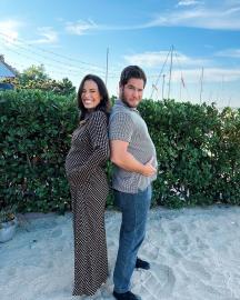 Adam Devine's Wife Chloe Bridges Is Pregnant and Expecting Their First Child