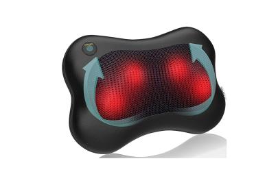 Score This Hands-Free Back and Neck Massage Pillow on Sale for 50% Off!
