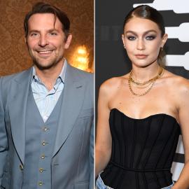 Bradley Cooper Shows Us His Ellen Boxers on Rainy Outing With Gigi Hadid